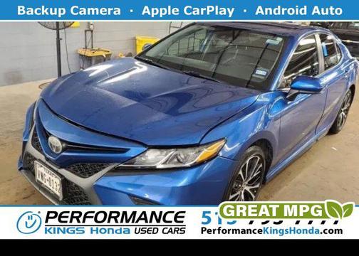 Blue Streak Metallic 2020 Toyota Camry SE