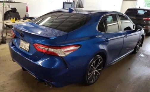 Blue Streak Metallic 2020 Toyota Camry SE
