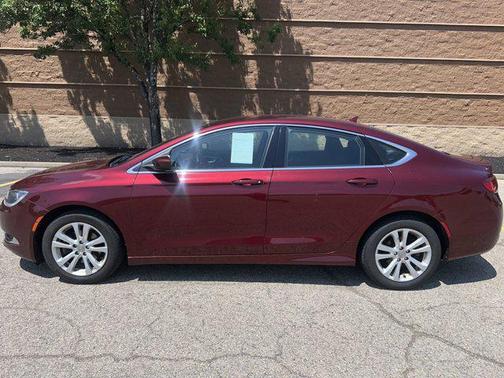 Velvet Red Pearlcoat 2015 Chrysler 200 Limited