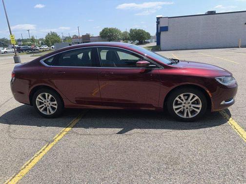 Velvet Red Pearlcoat 2015 Chrysler 200 Limited