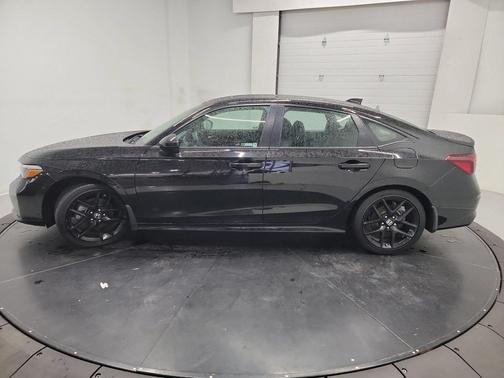 Crystal Black Pearl 2025 Honda Civic Hybrid Sport