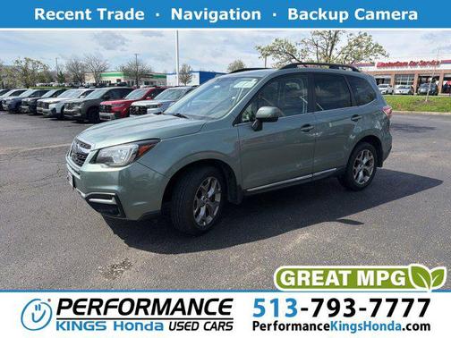 Jasmine Green Metallic 2018 Subaru Forester 2.5i Touring