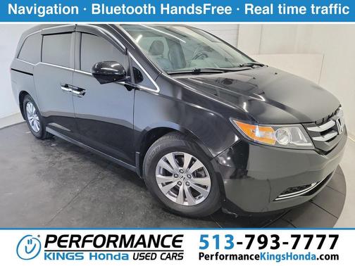 Crystal Black Pearl 2016 Honda Odyssey EX-L