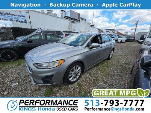 Silver Metallic 2020 Ford Fusion Hybrid SE