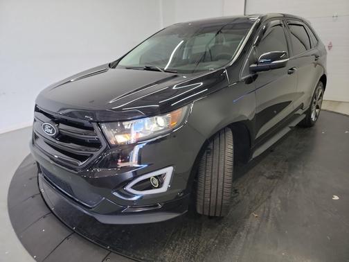 Shadow Black 2018 Ford Edge Sport