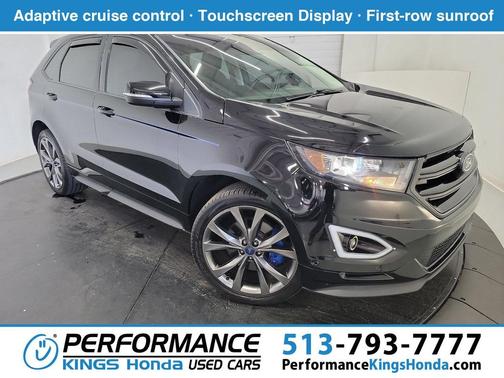 Shadow Black 2018 Ford Edge Sport