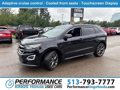 Shadow Black 2018 Ford Edge Sport