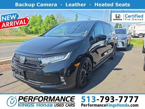 Crystal Black Pearl 2023 Honda Odyssey Sport