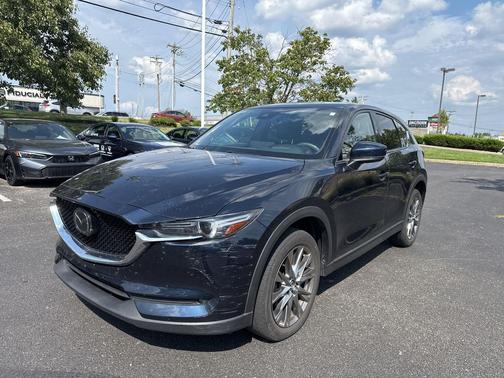 Deep Crystal Blue Mica 2021 Mazda CX-5 Signature
