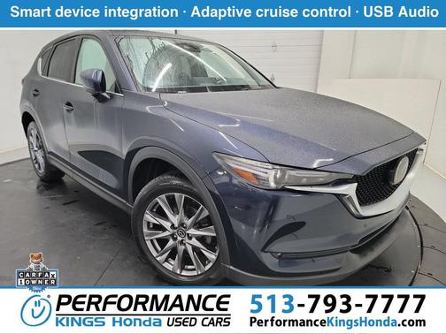 Deep Crystal Blue Mica 2021 Mazda CX-5 Signature