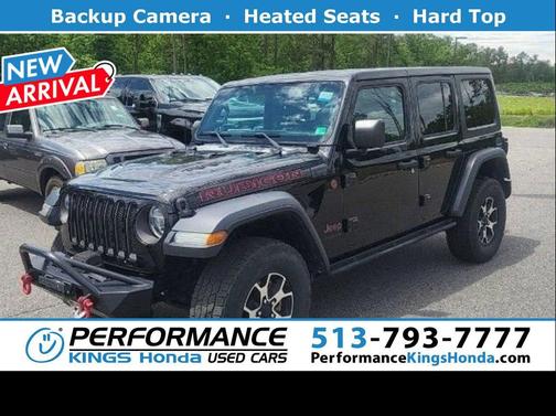 Black Clearcoat 2021 Jeep Wrangler Unlimited Rubicon