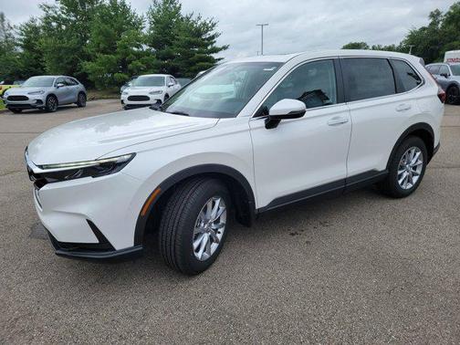 Platinum White Pearl 2026 Honda CR-V EX AWD