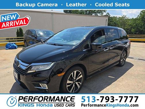 Crystal Black Pearl 2019 Honda Odyssey Elite