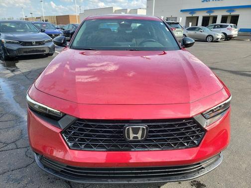 Radiant Red Metallic 2026 Honda Accord Hybrid Sport