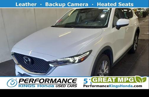 Snowflake White Pearl Mica 2021 Mazda CX-5 Grand Touring