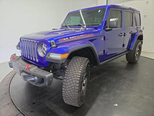 Ocean Blue Metallic Clearcoat 2020 Jeep Wrangler Unlimited Rubicon