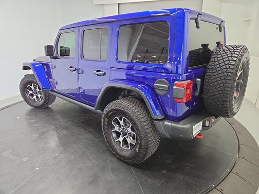 Ocean Blue Metallic Clearcoat 2020 Jeep Wrangler Unlimited Rubicon
