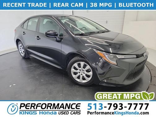 Black Sand Pearl 2021 Toyota Corolla LE