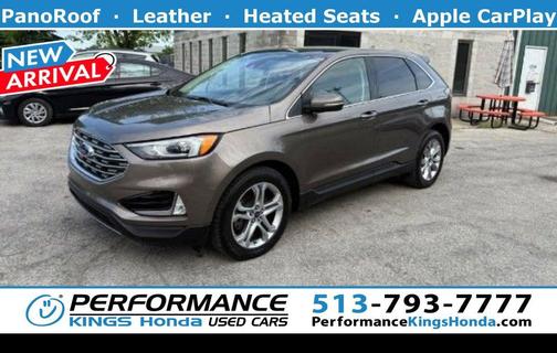 Stone Gray Metallic 2019 Ford Edge Titanium