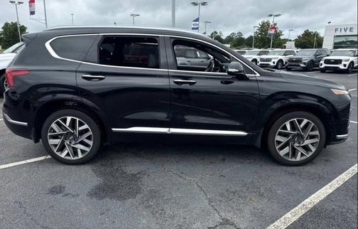 Twilight Black 2023 Hyundai SANTA FE Calligraphy