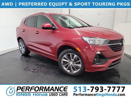 Chili Red Metallic 2020 Buick Encore GX Select