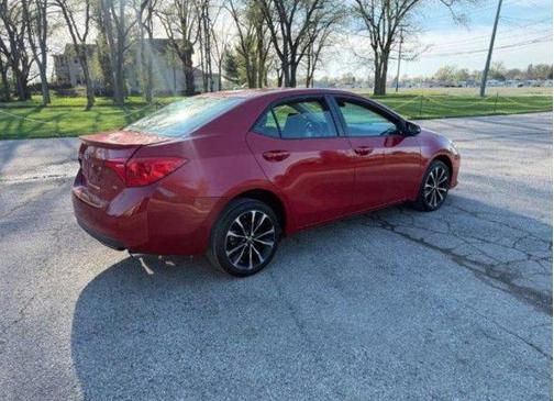 Barcelona Red Metallic 2017 Toyota Corolla SE