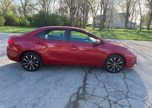 Barcelona Red Metallic 2017 Toyota Corolla SE