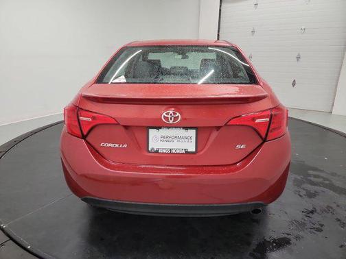 Barcelona Red Metallic 2017 Toyota Corolla SE