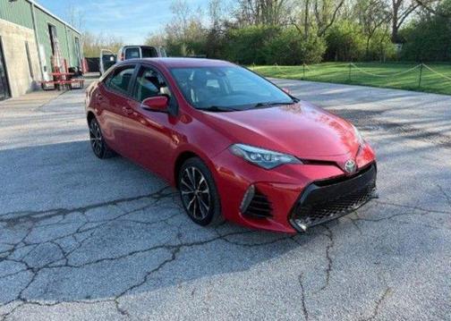 Barcelona Red Metallic 2017 Toyota Corolla SE