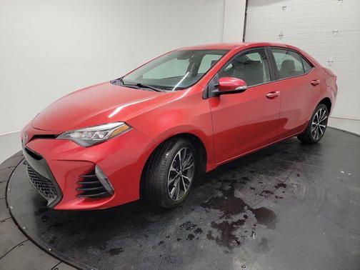 Barcelona Red Metallic 2017 Toyota Corolla SE