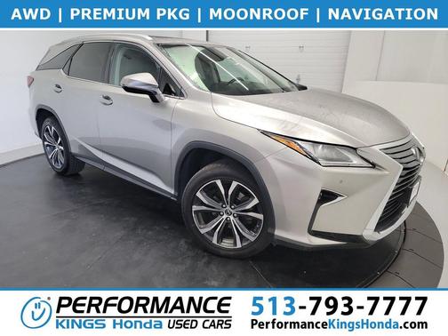 Silver 2019 Lexus RX 350L Premium