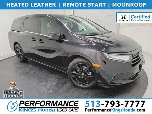 Crystal Black Pearl 2023 Honda Odyssey Sport