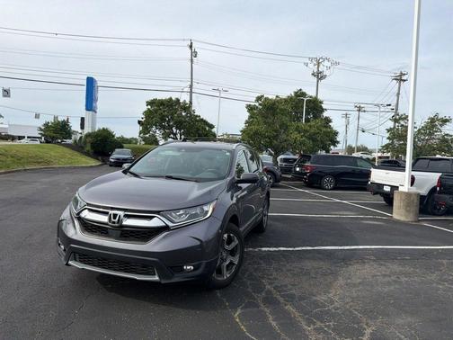 Modern Steel Metallic 2019 Honda CR-V EX