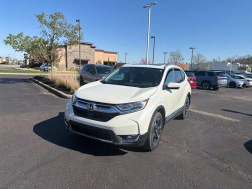White Diamond Pearl 2018 Honda CR-V Touring