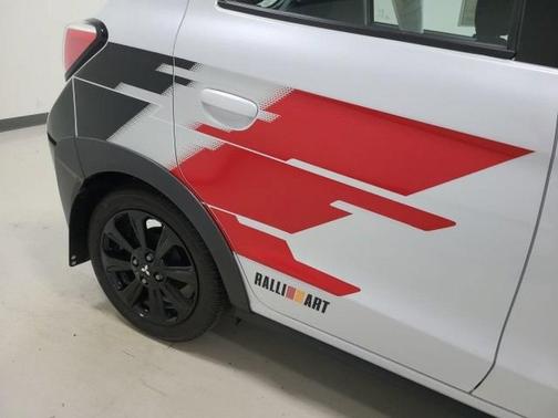 White Diamond w/Black Roof 2023 Mitsubishi Mirage Ralliart