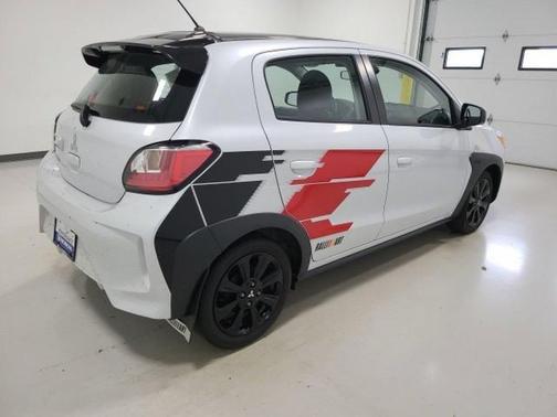 White Diamond w/Black Roof 2023 Mitsubishi Mirage Ralliart