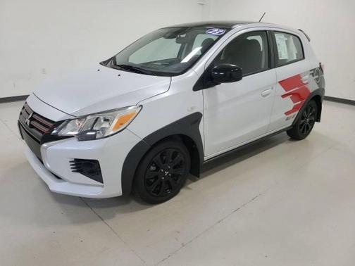 White Diamond w/Black Roof 2023 Mitsubishi Mirage Ralliart