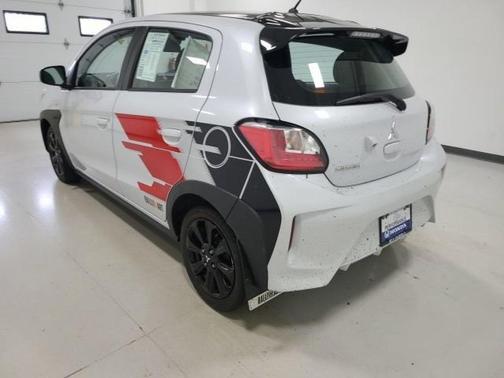 White Diamond w/Black Roof 2023 Mitsubishi Mirage Ralliart