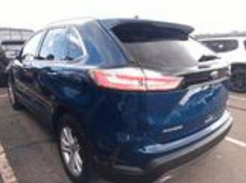 Green Metallic 2020 Ford Edge SEL