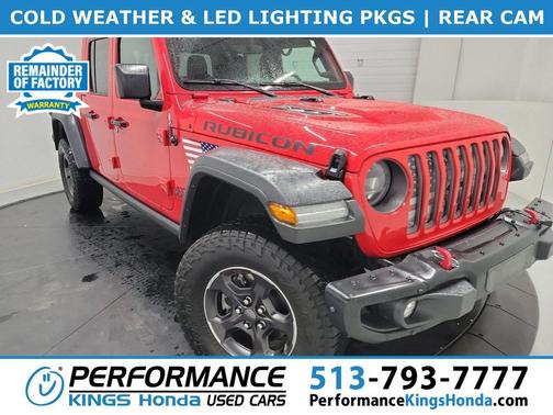 Firecracker Red Clearcoat 2023 Jeep Gladiator Rubicon