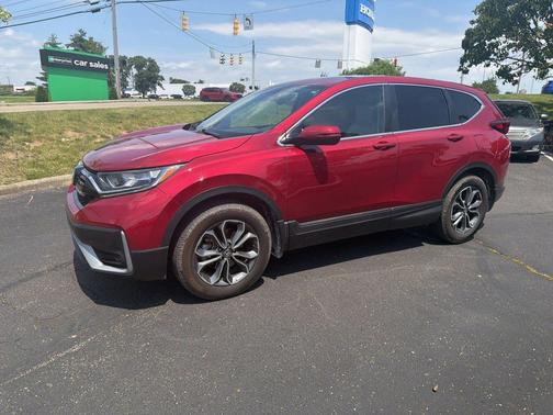 Radiant Red Metallic 2022 Honda CR-V AWD EX-L