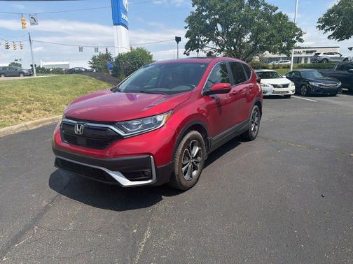 Radiant Red Metallic 2022 Honda CR-V AWD EX-L