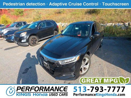 Crystal Black Pearl 2018 Honda Accord EX-L