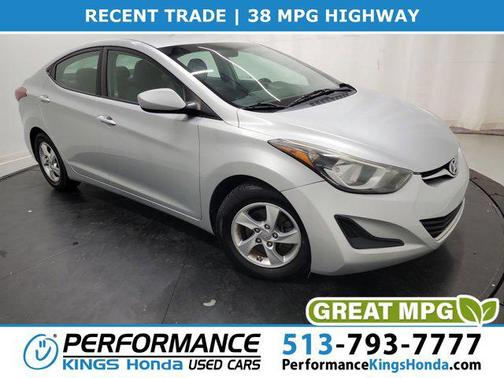 Radiant Silver 2014 Hyundai ELANTRA SE