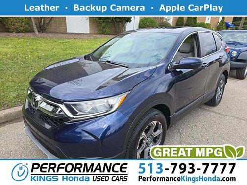 Obsidian Blue Pearl 2019 Honda CR-V EX-L
