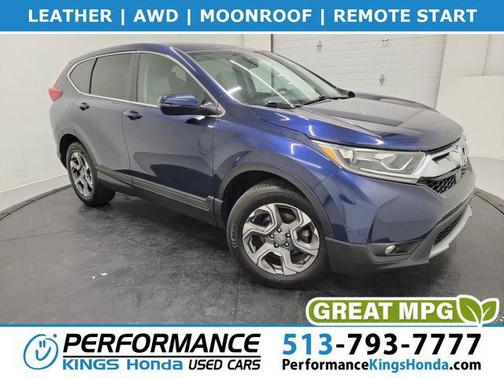 Obsidian Blue Pearl 2019 Honda CR-V EX-L