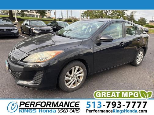 Black Mica 2012 Mazda Mazda3 i Touring