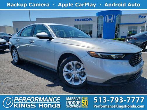 Solar Silver Metallic 2026 Honda Accord LX 1.5T