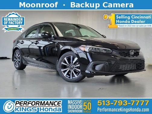 Crystal Black Pearl 2023 Honda Civic EX-L