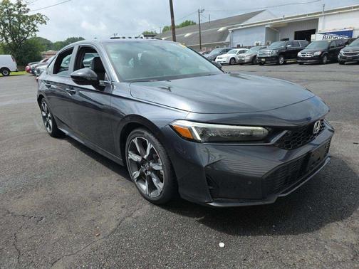 Gray 2025 Honda Civic Hybrid Sport
